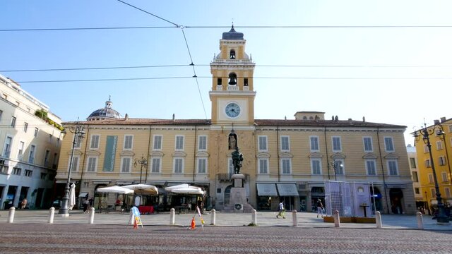 Parma, Italy, view of Governor's palace