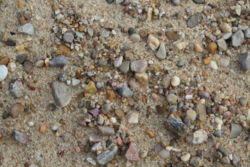 Beautiful heap of sand that serves as a wallpaper