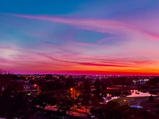Fototapeta premium night view of the city