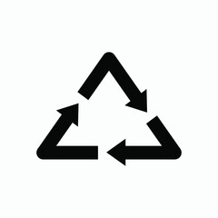 ecology arrow icon vector