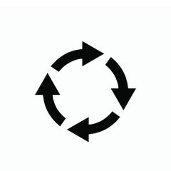 ecology arrow icon vector