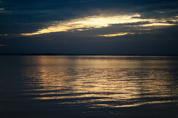 Landscape with open water