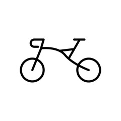Bicycle. Bike icon vector