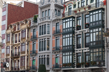 Fototapeta premium Architecture of Oviedo, Spain