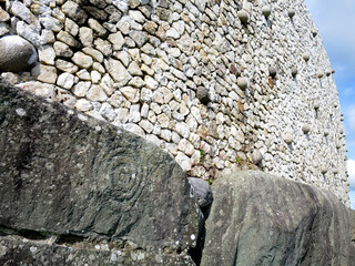 The Newgrange stone age Passage Tomb in IRELAND