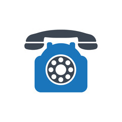 Telephone icon ( vector illustration )