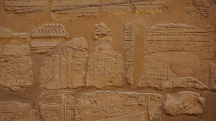Egipt, Luksor, monolit, Świątynia
