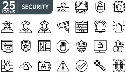 Security icons