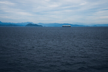 Clear sea, city of Busan South Korea.