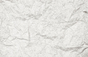 Gray Crumpled Paper Texture background