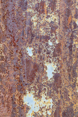 Old Weathered Corrugated Metal Texture