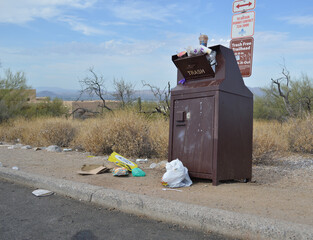 Please don't litter. Pack it in, pack it out.