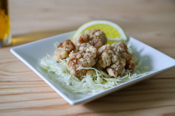 若鶏の竜田揚げ