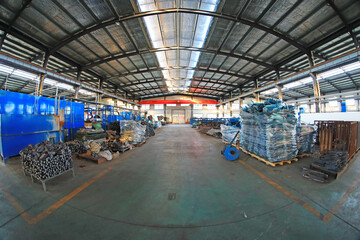 Fototapeta premium Machinery and Equipment of Hardware Tool Production Line