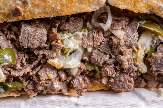 Philly Cheesesteak Sandwich 