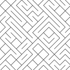 Abstract maze illustration background wallpaper
