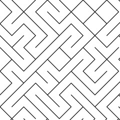 Abstract maze illustration background wallpaper