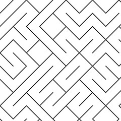 Abstract maze illustration background wallpaper