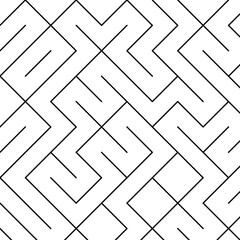 Abstract maze illustration background wallpaper