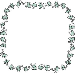 vector drawing mouse background frame border