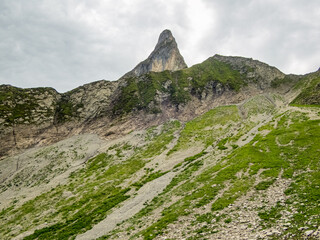 Panoramic hike at the Nebelhorn in Allgau