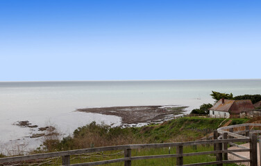 Coastline featuring beach in Devon United Kindgom