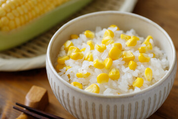 とうもろこしご飯