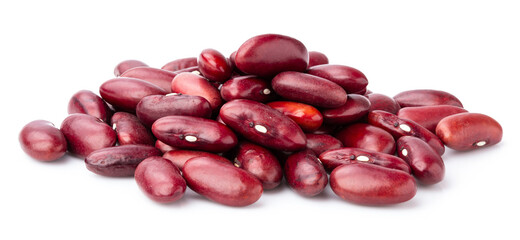 red bean isolated on white background