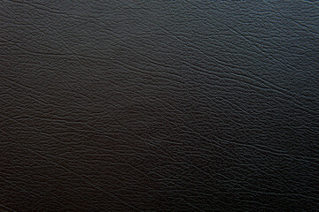 Black color genuine cow hide leather texture beautiful as for luxury background. 