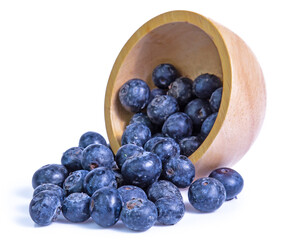 blueberry ,blueberries fruit isolated on white background