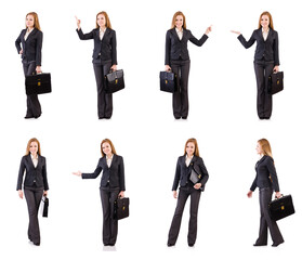 Woman businesswoman in business concept