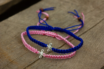 Handmade woven bracelets