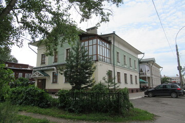 Fototapeta na wymiar Russia, Vologda City, Center, july 2020 (682)