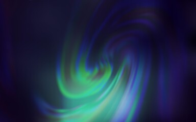 Dark Blue, Green vector blurred shine abstract texture. An elegant bright illustration with gradient. New way of your design.