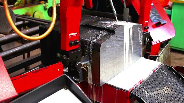 Metal cutting by machine