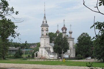 Fototapeta na wymiar Russia, Vologda City, Center, july 2020 (403)