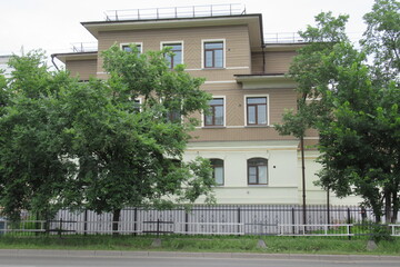 Fototapeta na wymiar Russia, Vologda City, Center, july 2020 (429)