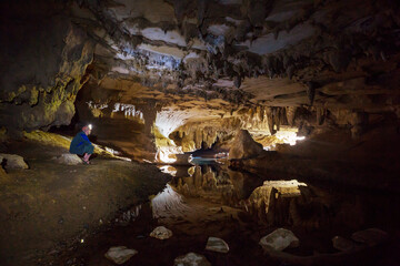 New Zealand cave