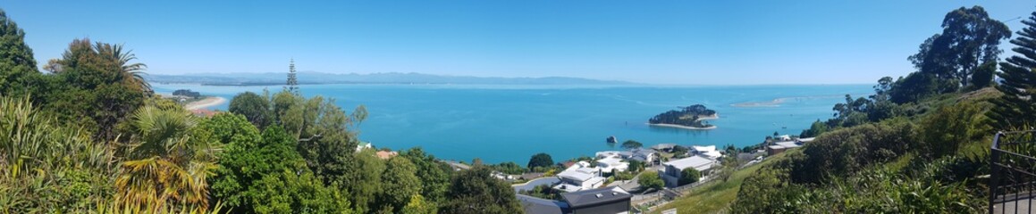 Fototapeta na wymiar Coast View Panorama