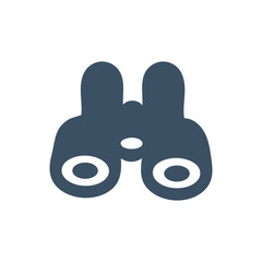 Binocular search icon