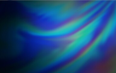 Dark BLUE vector blurred background. Modern abstract illustration with gradient. Smart design for your work.