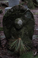 Obraz premium 高野山 奥の院 お地蔵さん Koyasan Okunoin Jizo
