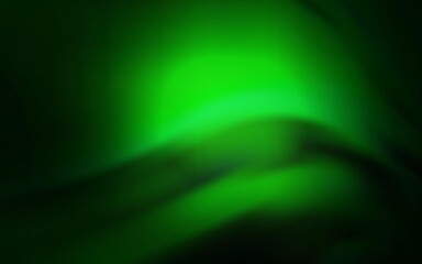 Fototapeta premium Dark Green vector blurred bright template. Modern abstract illustration with gradient. Blurred design for your web site.