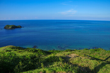 Fototapeta na wymiar 石垣島最北端　A spectacular view at the cape of Okinawa, Japan
