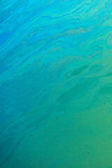 Slick industry oil fuel spilling water pollution