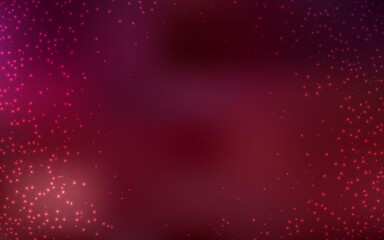 Fototapeta na wymiar Dark Red vector background with astronomical stars. Modern abstract illustration with Big Dipper stars. Smart design for your business advert.