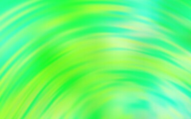 Light Green vector pattern with bent lines. A completely new colorful illustration in simple style. The best colorful design for your business.