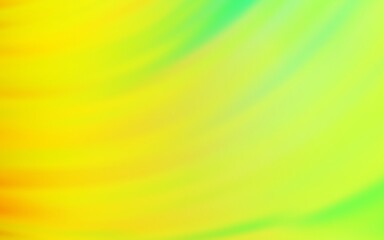 Fototapeta premium Light Green, Red vector backdrop with bent lines. An elegant bright illustration with gradient. A new texture for your ad, booklets, leaflets.