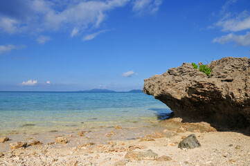 石垣島の絶景ビーチ　Beautiful beach in Ishigaki Island, Okinawa, Japan