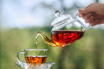 aroma, background, beverage, break, breakfast, brown, calm, closeup, cup, cup of tea, day,...